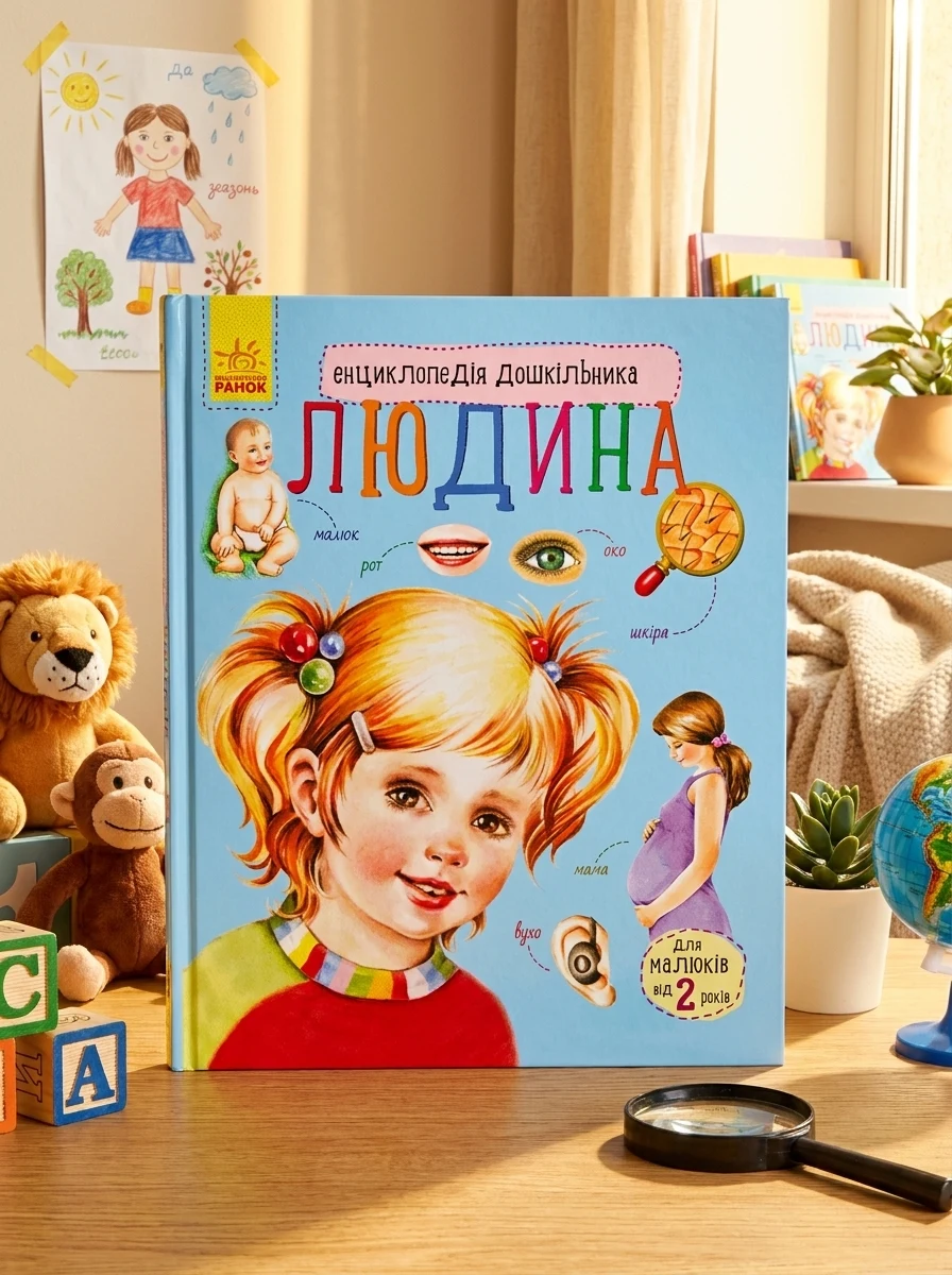 Енциклопедія дошкільника. Людина — Дитячі енциклопедії