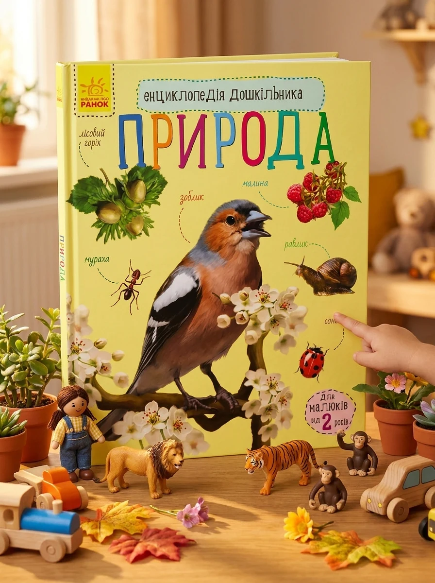 Енциклопедія дошкільника. Природа — Дитячі енциклопедії