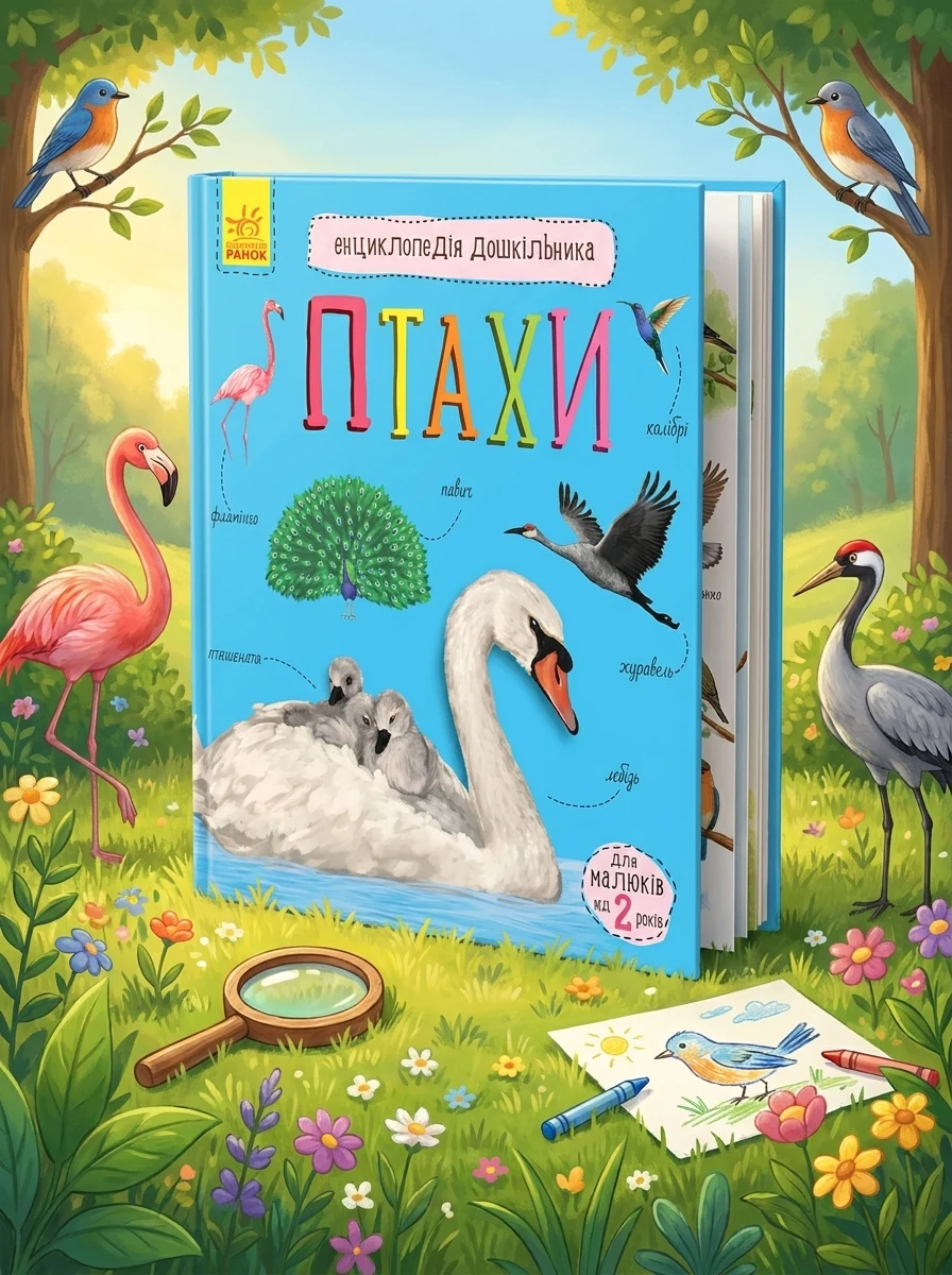 Енциклопедія дошкільника. Птахи — Дитячі енциклопедії