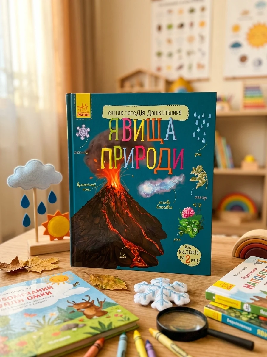 Енциклопедія дошкільника. Явища природи — Дитячі енциклопедії