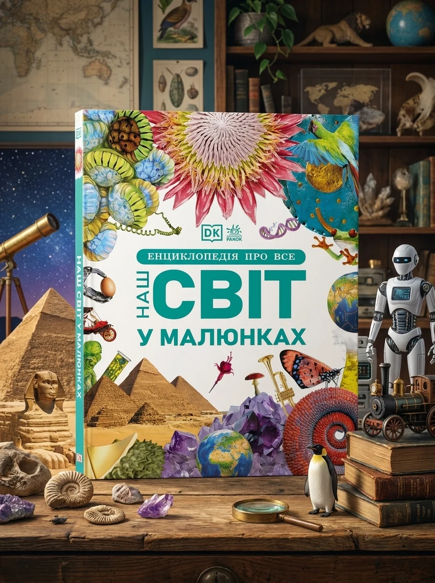 Енциклопедія про все. Наш світ у малюнках — Дитячі енциклопедії