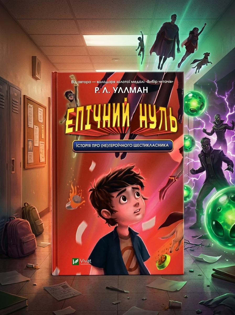 Епічний Нуль. Історія про (не)героїчного шестикласника | купити книгу онлайн
