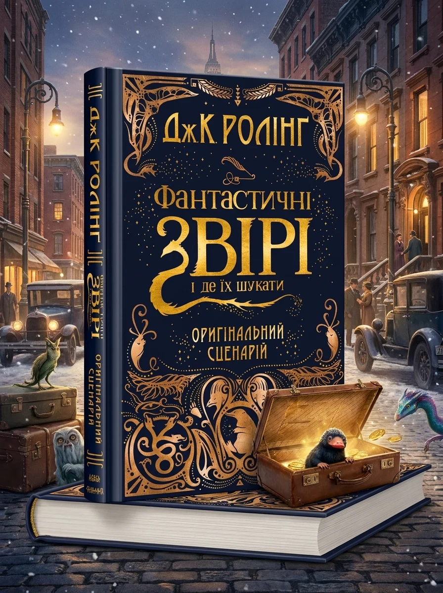 Фантастичні звірі і де їх шукати. Оригінальний сценарій — Зарубіжне фентезі
