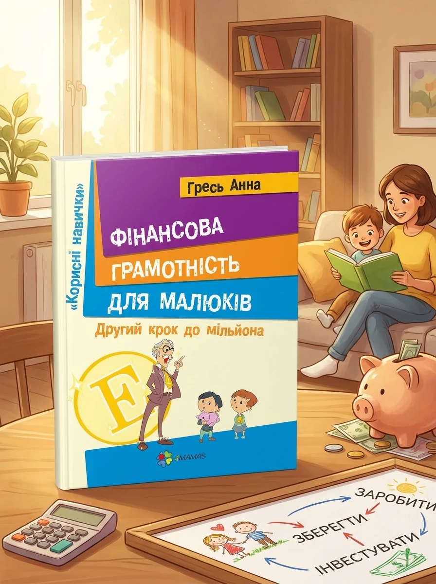 Фінансова грамотність для малюків. Другий крок до мільйона — Пізнавальні книги для дітей