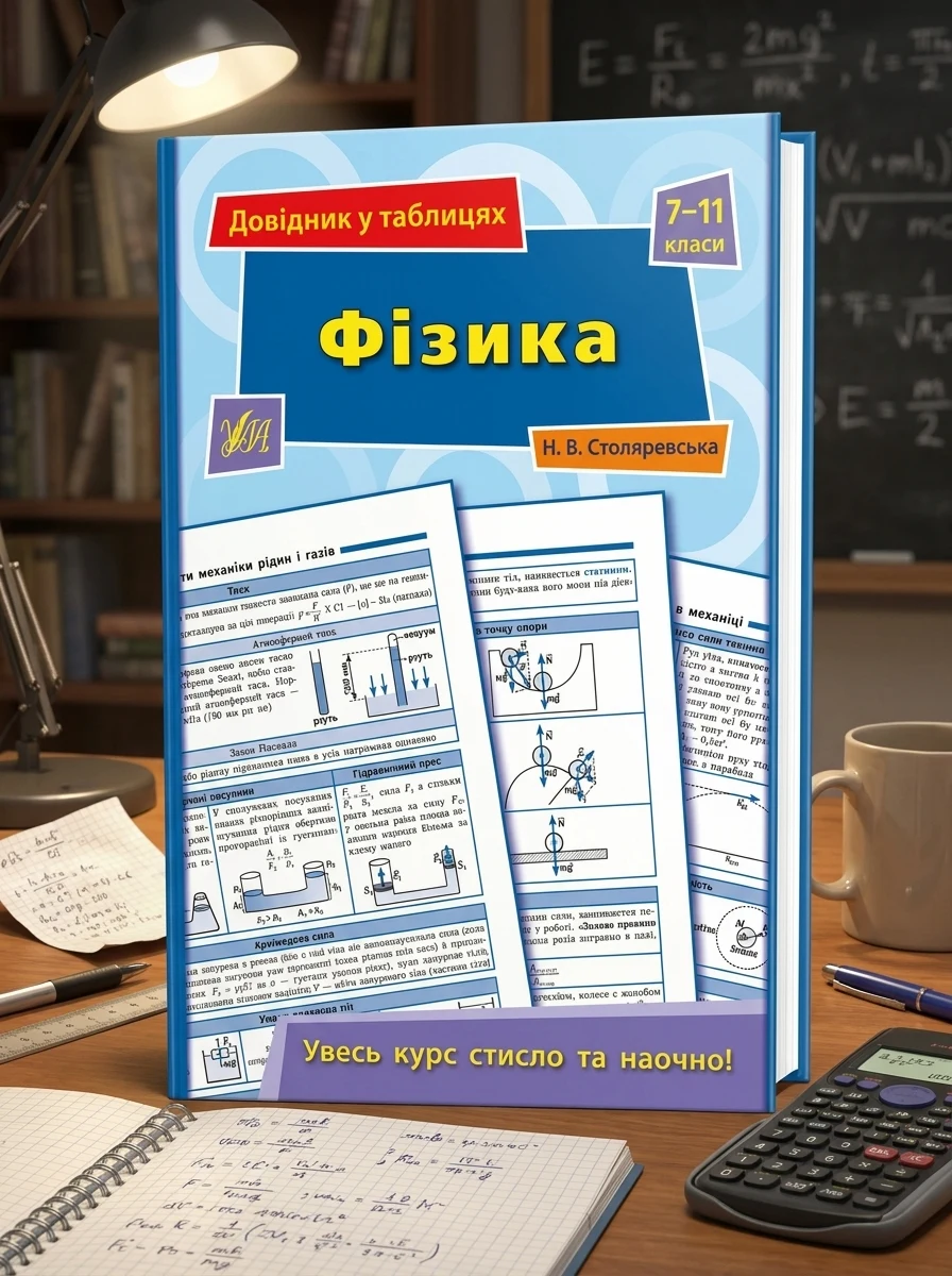 Фізика. Довідник у таблицях. 7–11 класи — Підготовка до школи