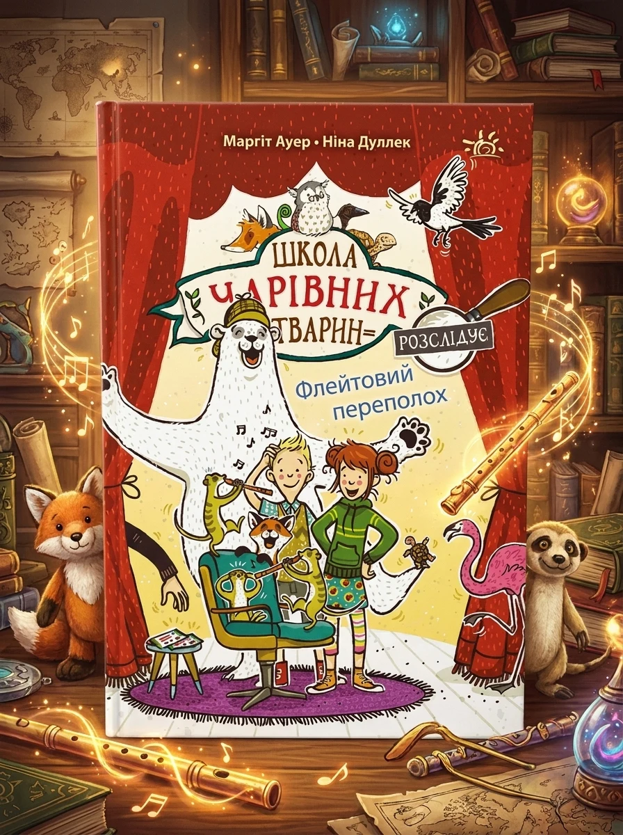 Флейтовий переполох — Дитячі детективи