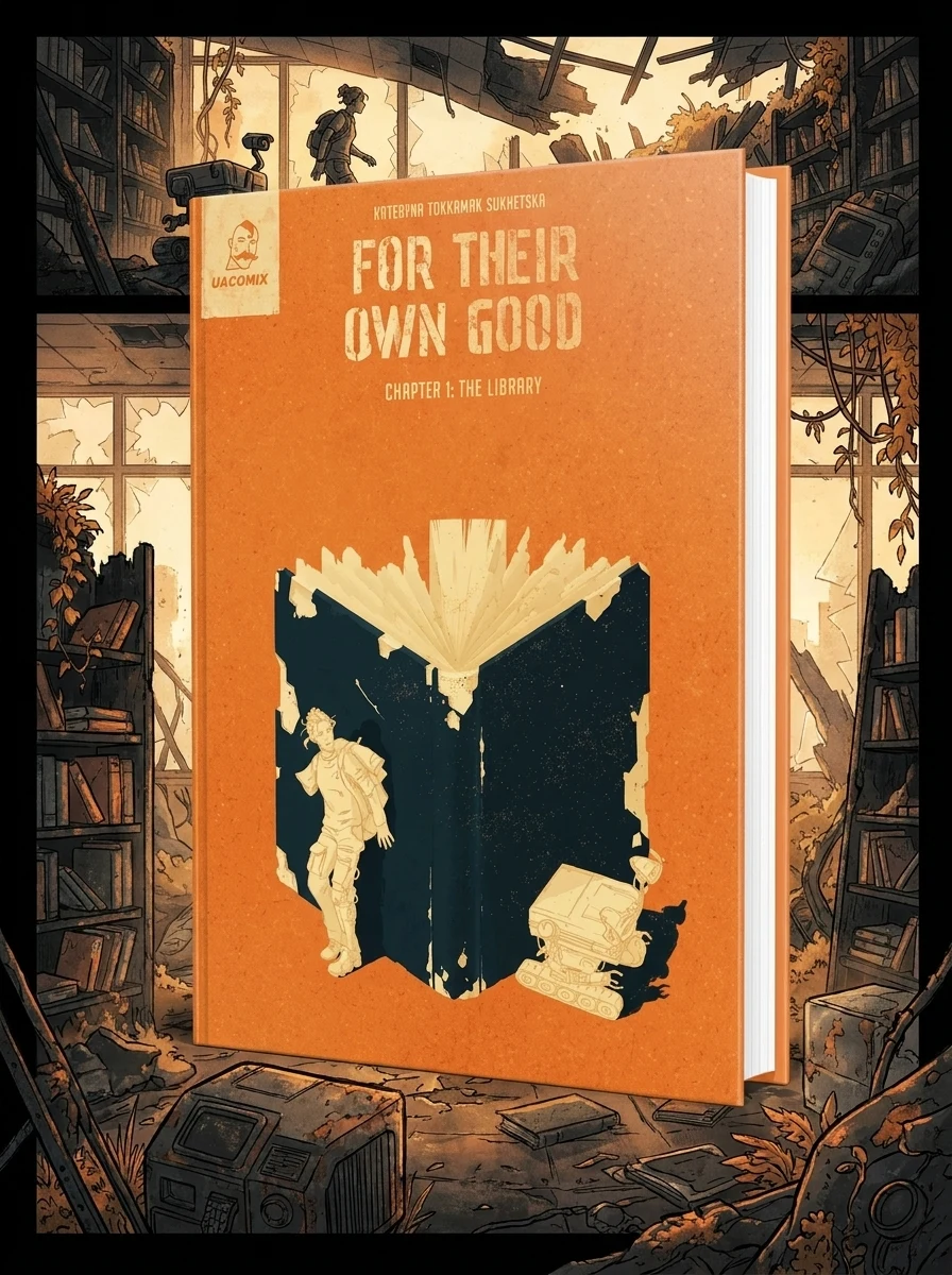 For their own good. Chapter 1: The Library — Художня література іноземними мовами