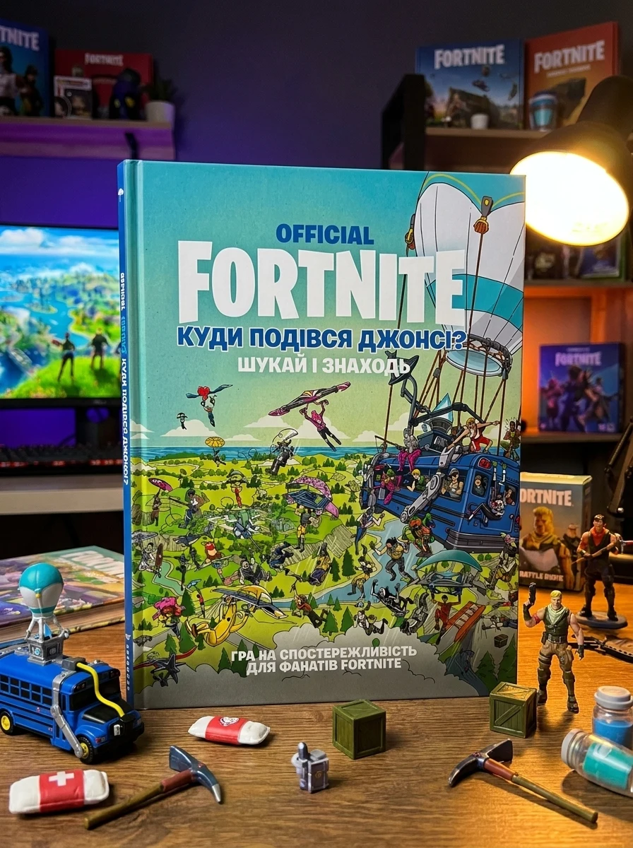 Fornite Official. Куди подівся Джонсі? — Вімельбухи