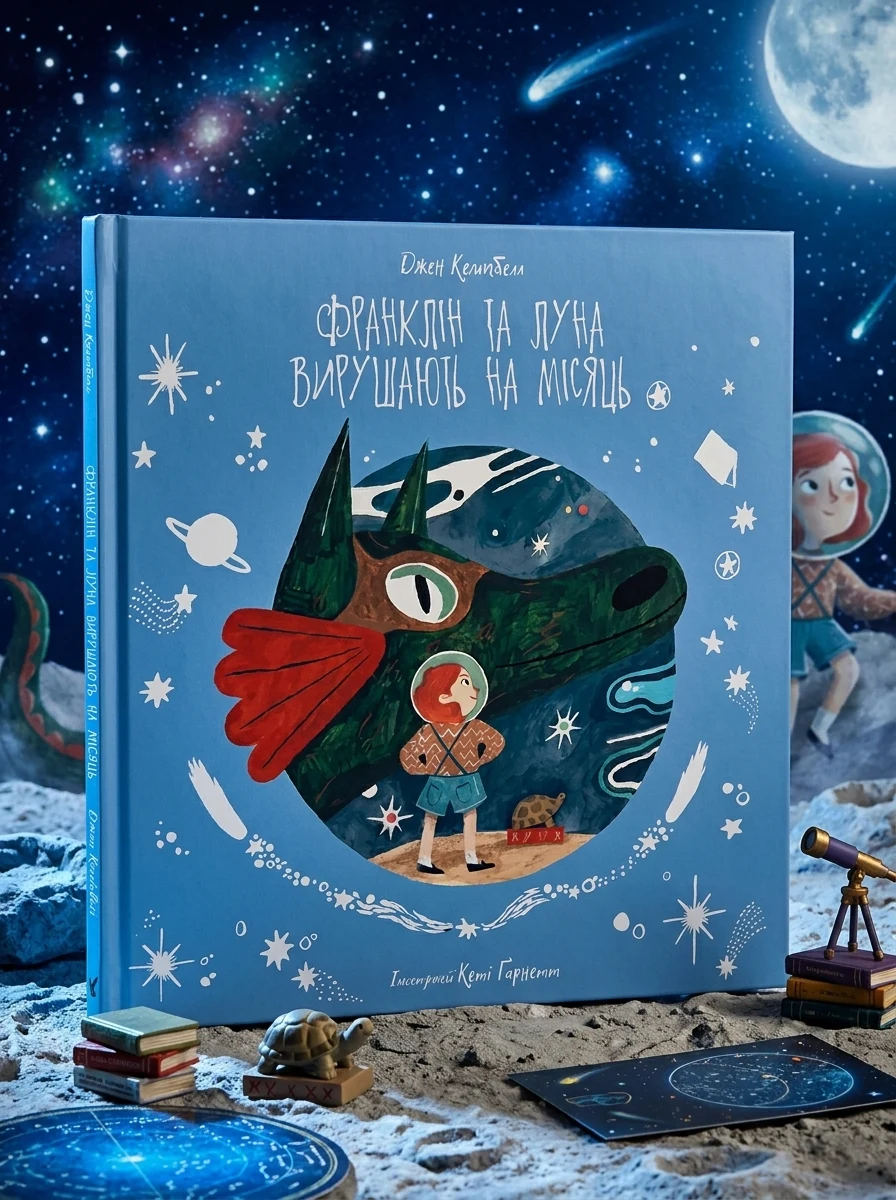 Франклін та Луна вирушають на Місяць — Дитяча проза