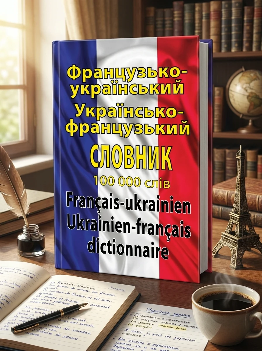Французько-український, українсько-французький словник. 100 тисяч слів — Вивчення мов