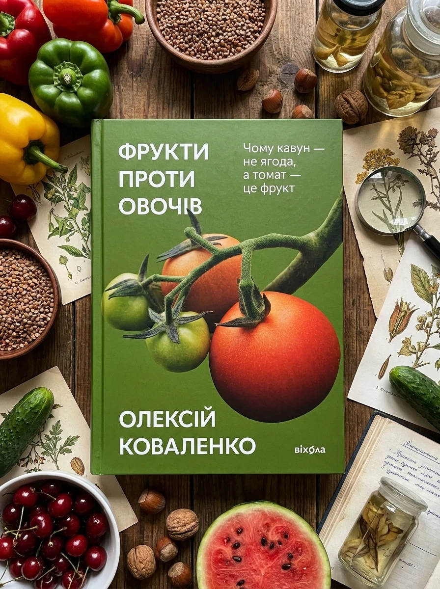 Фрукти проти овочів — Науково-популярні книги