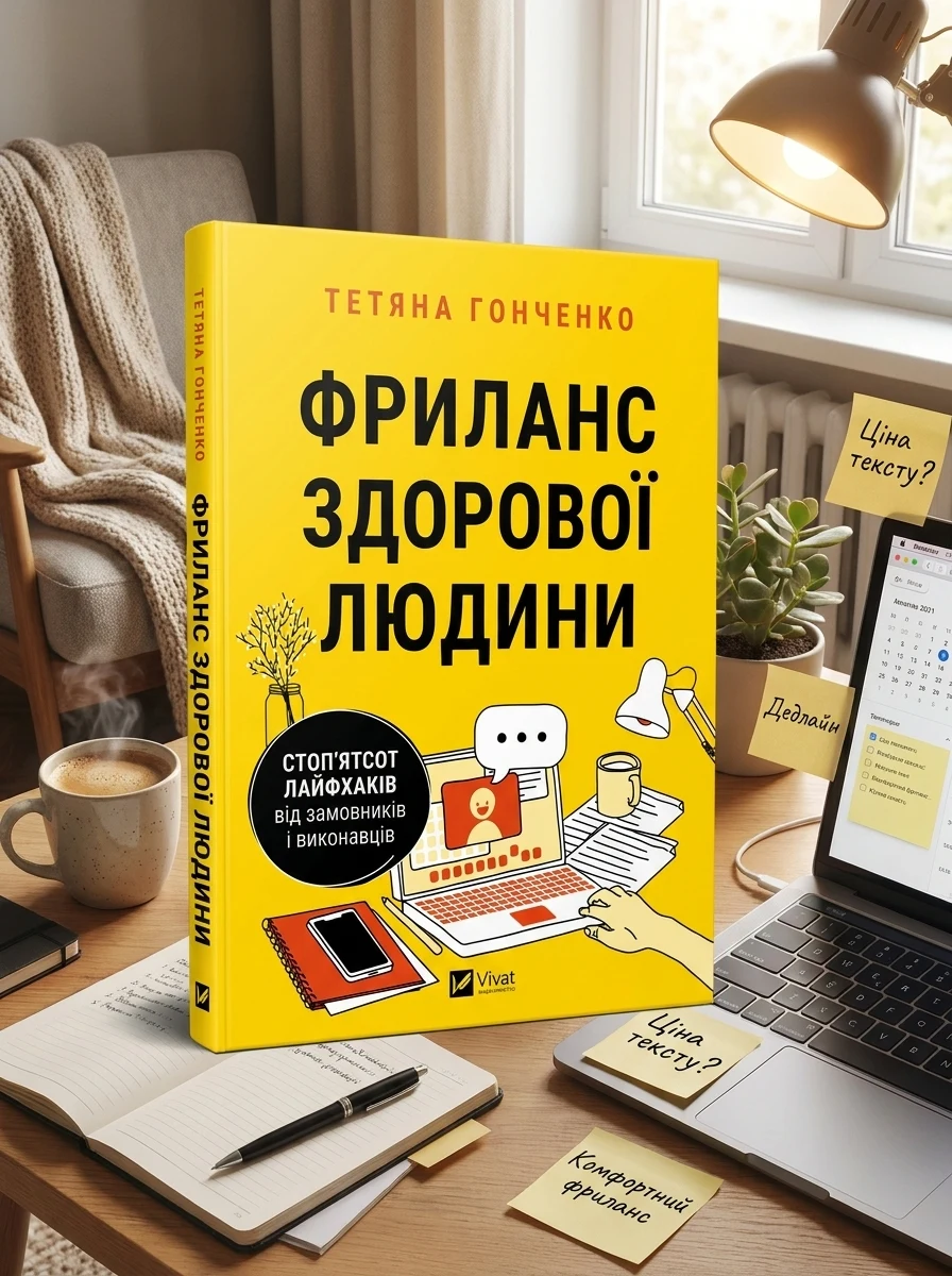 Фриланс здорової людини. Стоп'ятсот лайфхаків від замовників і виконавців | купити книгу онлайн