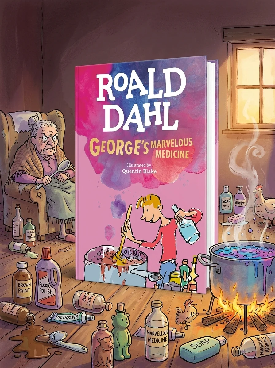 George's Marvellous Medicine — Дитяча література іноземними мовами
