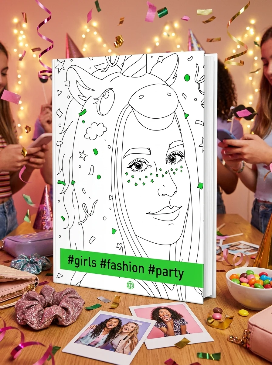 #girls #fashion #party — Розмальовки для дітей