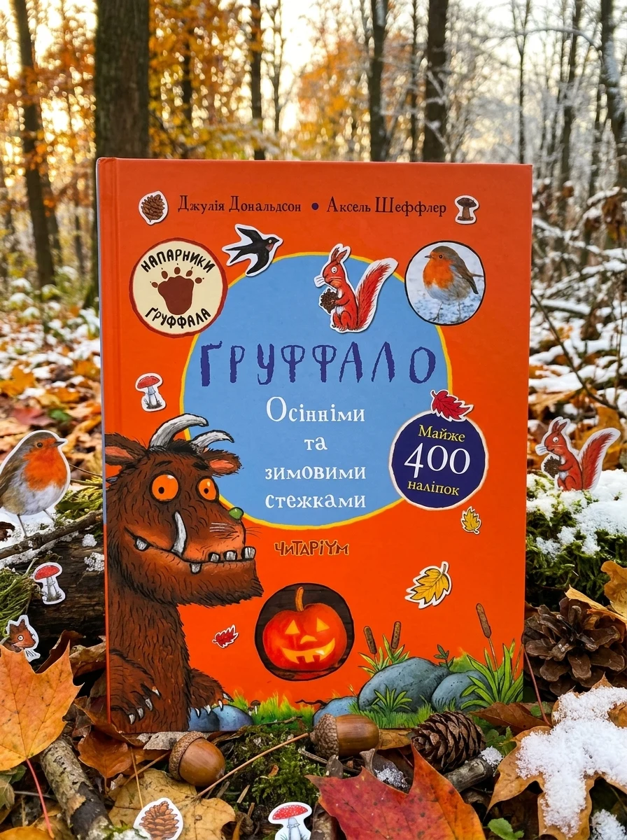 Ґруффало. Осінніми та зимовими стежками — Книги-іграшки