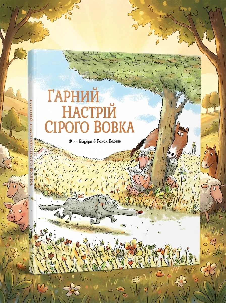 Гарний настрій Сірого Вовка — Казки