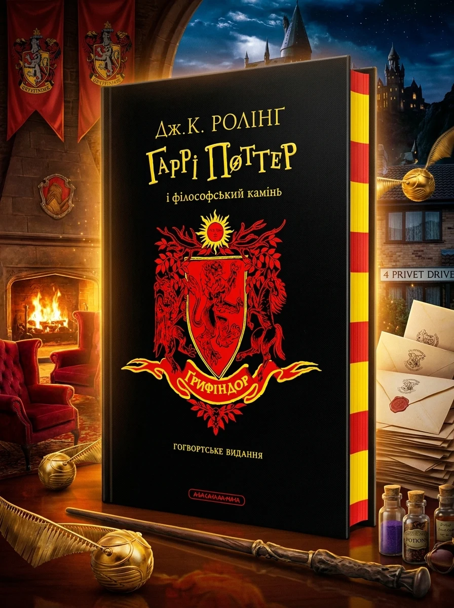 Гаррі Поттер і філософський камінь. Ґрифіндорське видання — фото 2