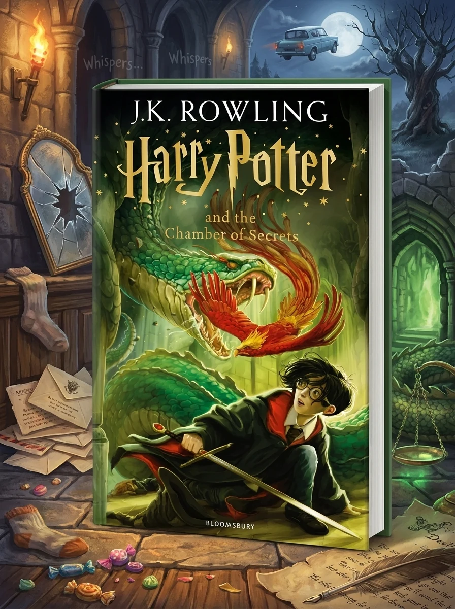 Harry Potter and the Chamber of Secrets (Hardcover) — Дитяча література іноземними мовами