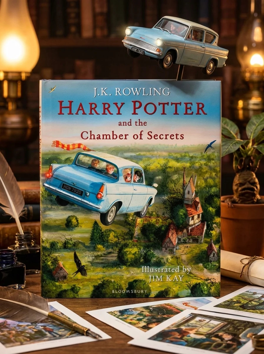Harry Potter and the Chamber of Secrets. Illustrated Edition (Hardcover) — Дитяча література іноземними мовами