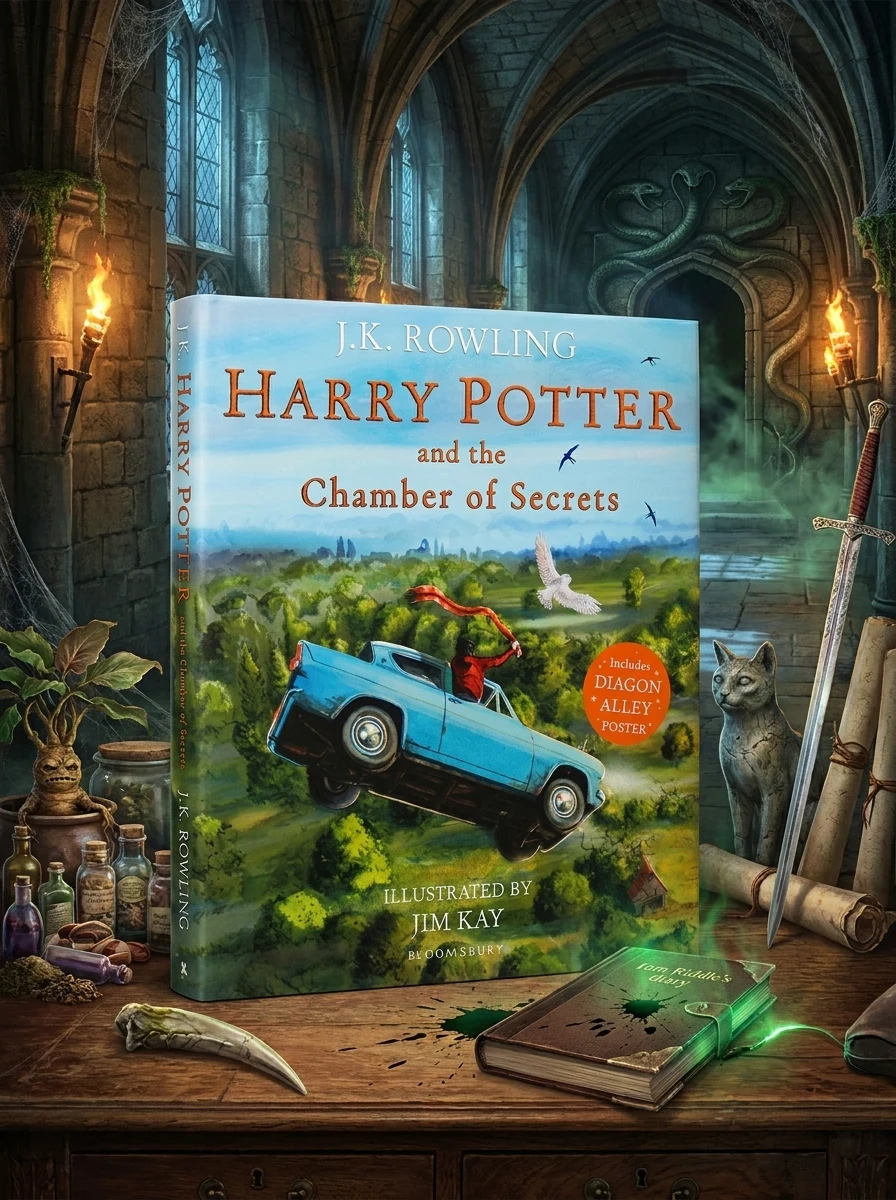Harry Potter and the Chamber of Secrets. Illustrated Edition — Дитяча література іноземними мовами