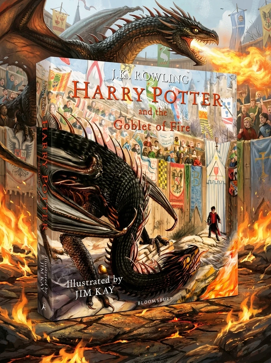 Harry Potter and the Goblet of Fire. Illustrated Edition — фото 2