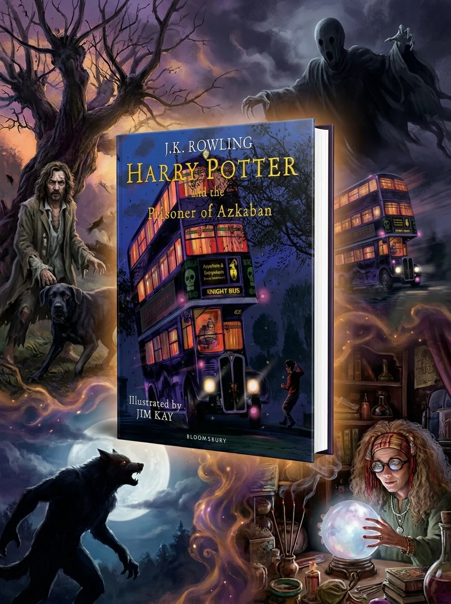 Harry Potter and the Prisoner of Azkaban. Illustrated Edition (Hardcover) — Дитяча література іноземними мовами