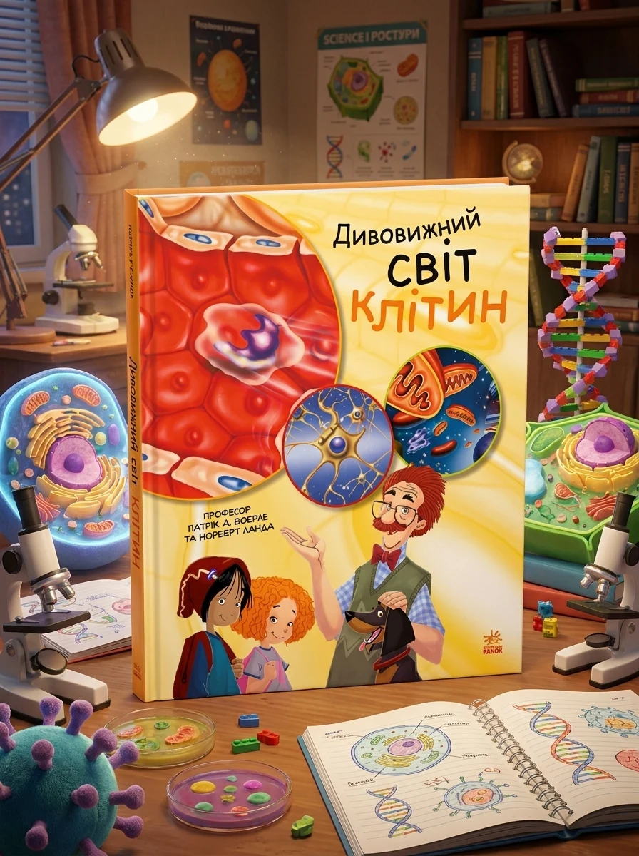 Генетика для дітей. Дивовижний світ клітин — фото 2