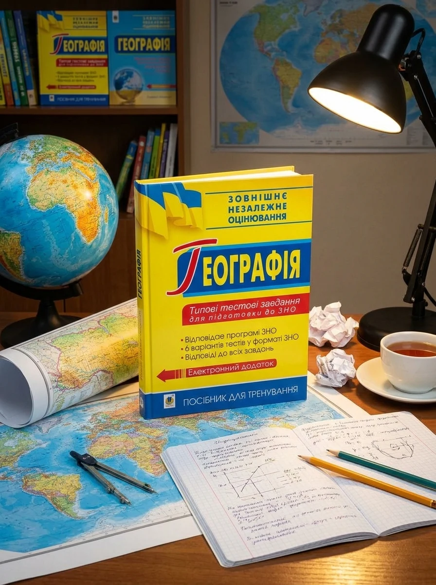 Географія. Типові тестові завдання для підготовки до ЗНО — фото 2