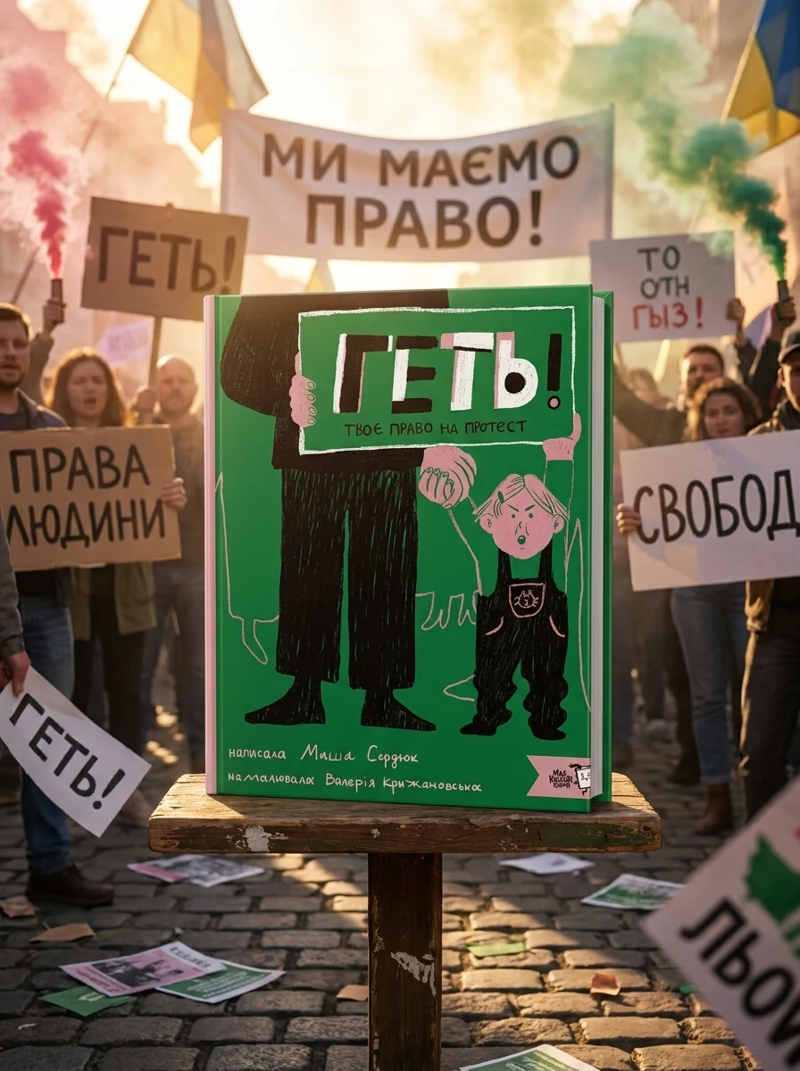 Геть! Твоє право на протест — Підлітковий нонфікшн