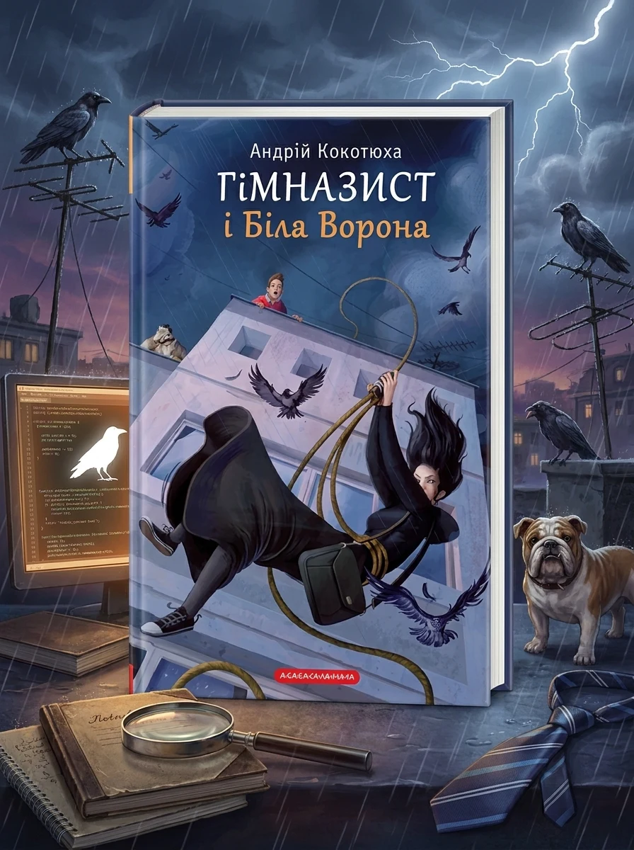 Гімназист і Біла Ворона — Українські детективи