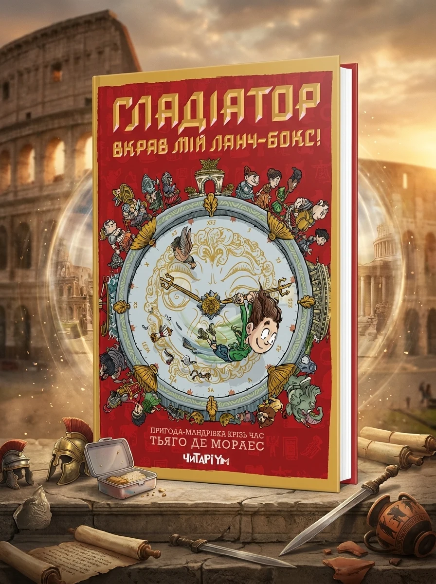 Гладіатор з'їв мій ланчбокс! — Дитяча фантастика