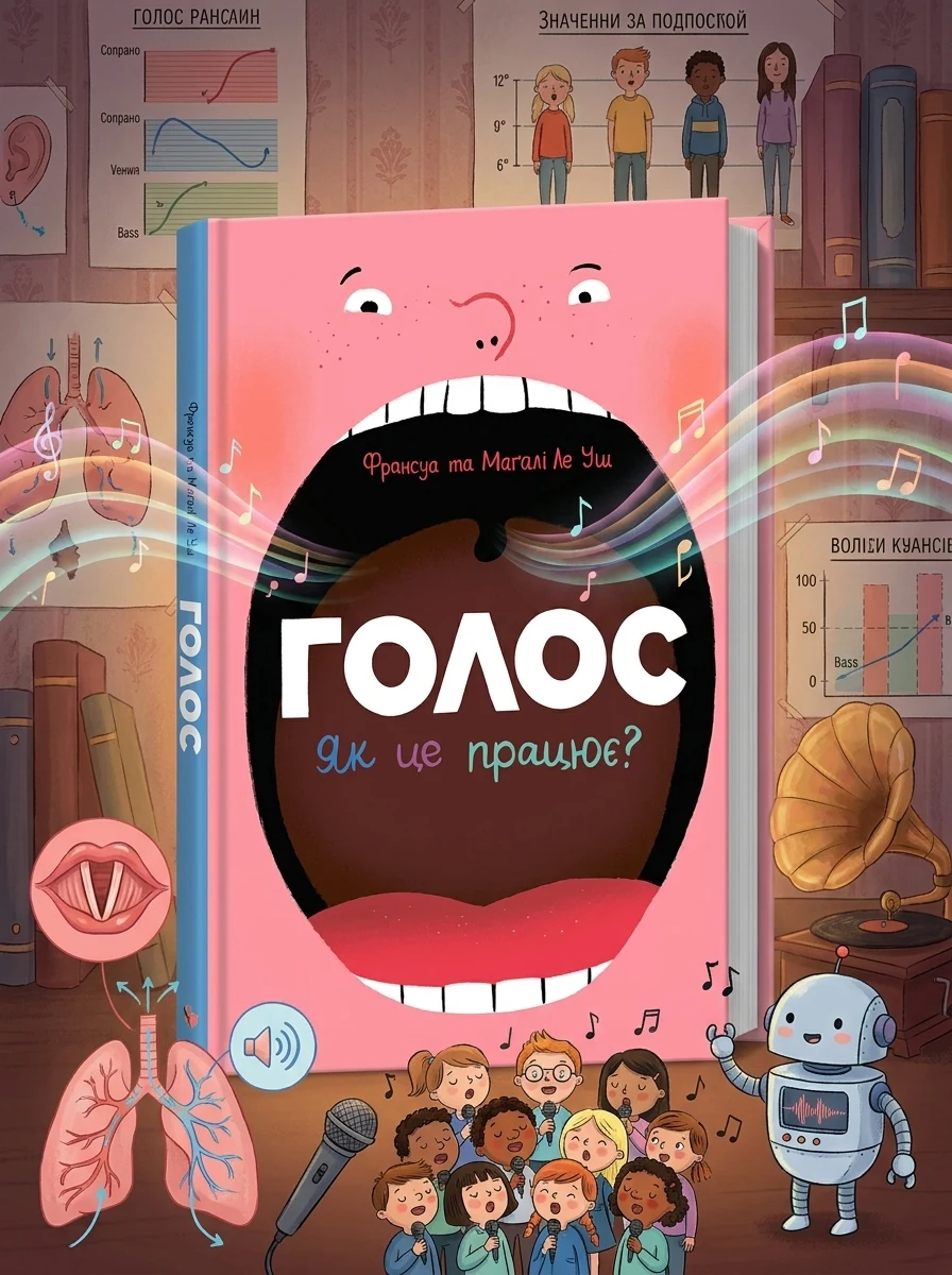 Голос. Як це працює? — Дитячі енциклопедії