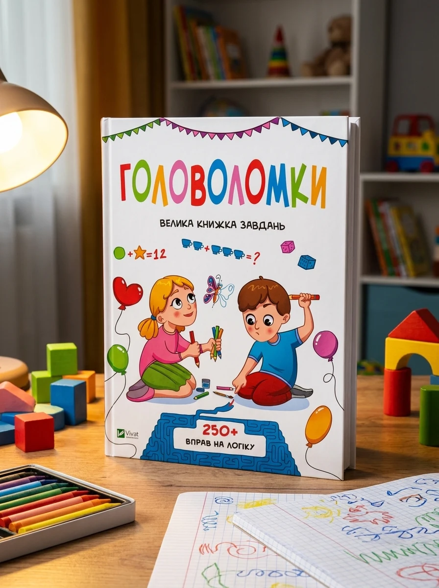 Головоломки. Велика книжка завдань. 250 вправ на логіку — фото 2