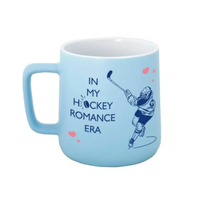 Горнятко керамічне «In my hockey romance era» — Книжковий мерч