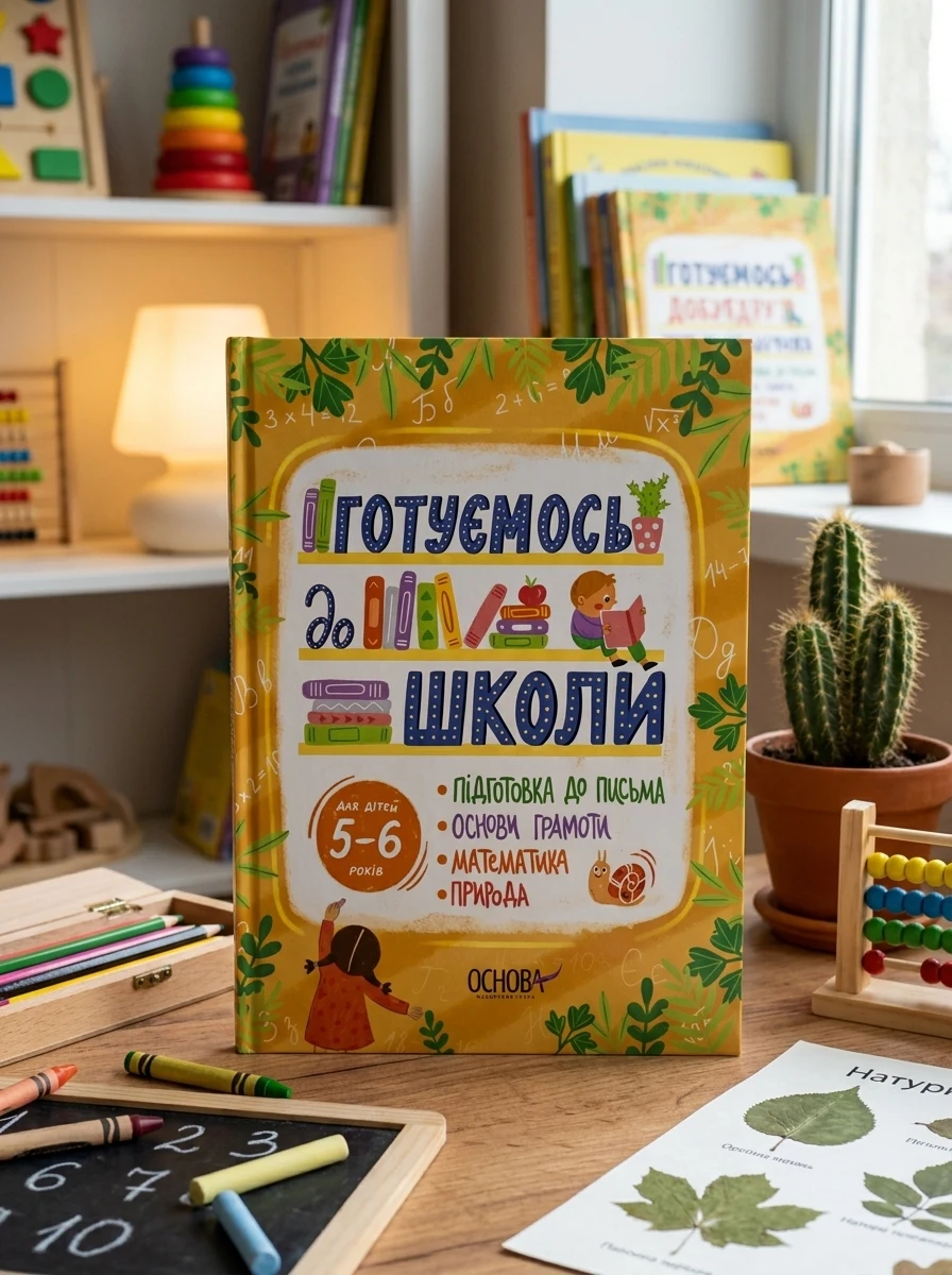 Готуємось до школи. 5–6 років — Розвивальні книги