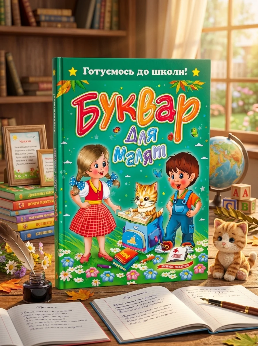Готуємось до школи. Буквар для малят — Розвивальні книги