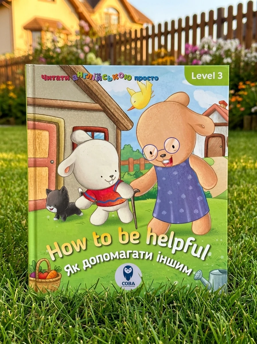 How to be helpful. Як допомагати іншим. Level 3 — Розвивальні книги