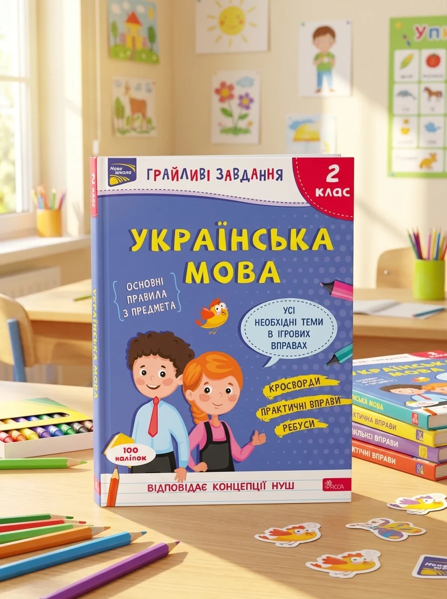 Грайливі завдання. Українська мова. 2 клас. За новою програмою — Пізнавальні книги для дітей