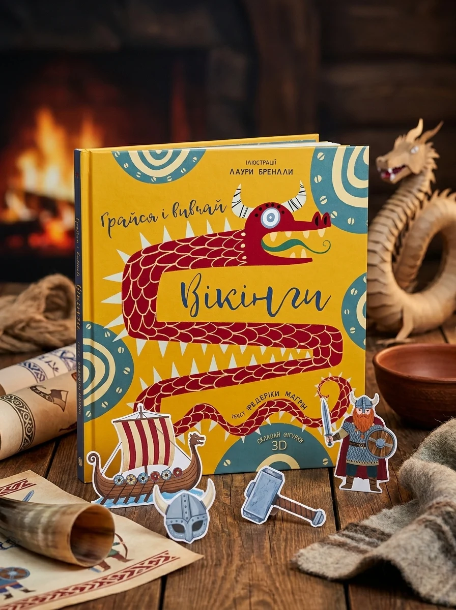 Грайся і вивчай. Вікінги | купити книгу онлайн