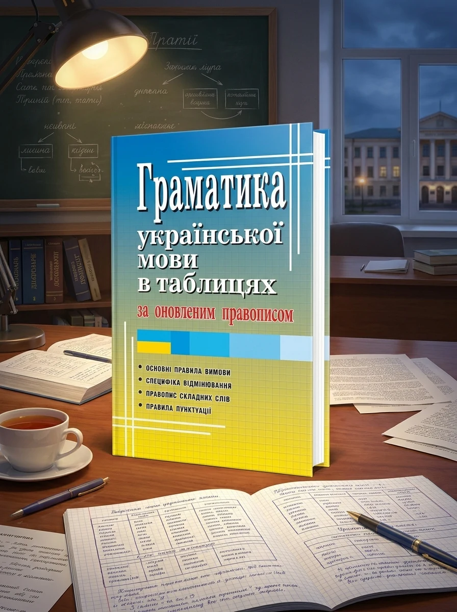 Граматика української мови в таблицях за оновленим правописом — фото 2