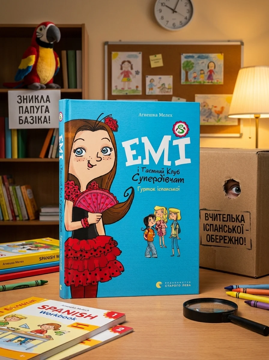 Емі і таємний клуб супердівчат. Гурток іспанської