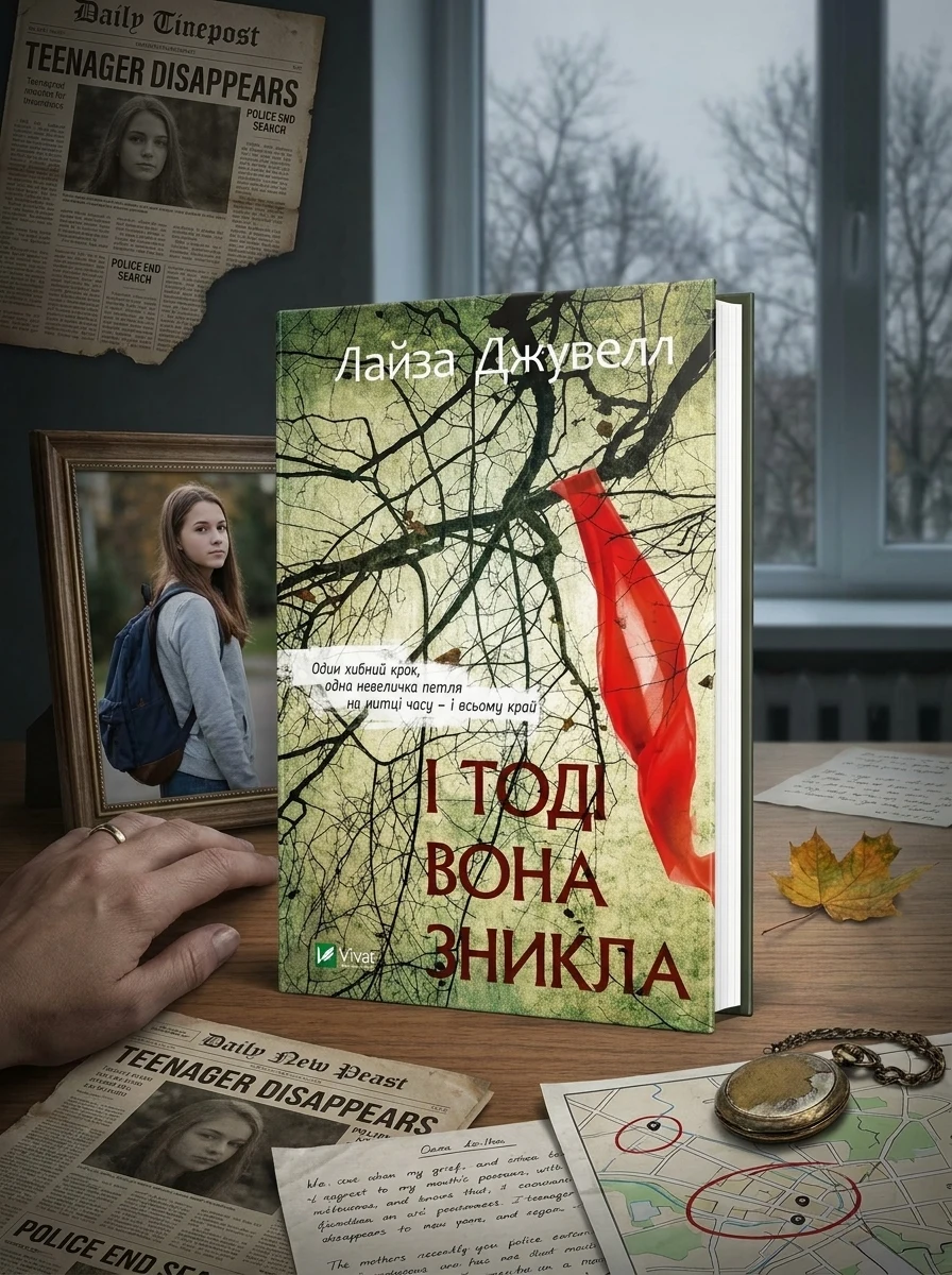 І тоді вона зникла