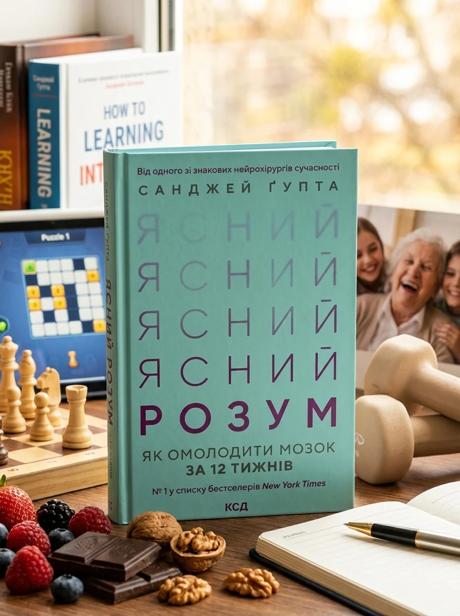 Ясний розум. Як омолодити мозок за 12 тижнів — Саморозвиток та мотивація