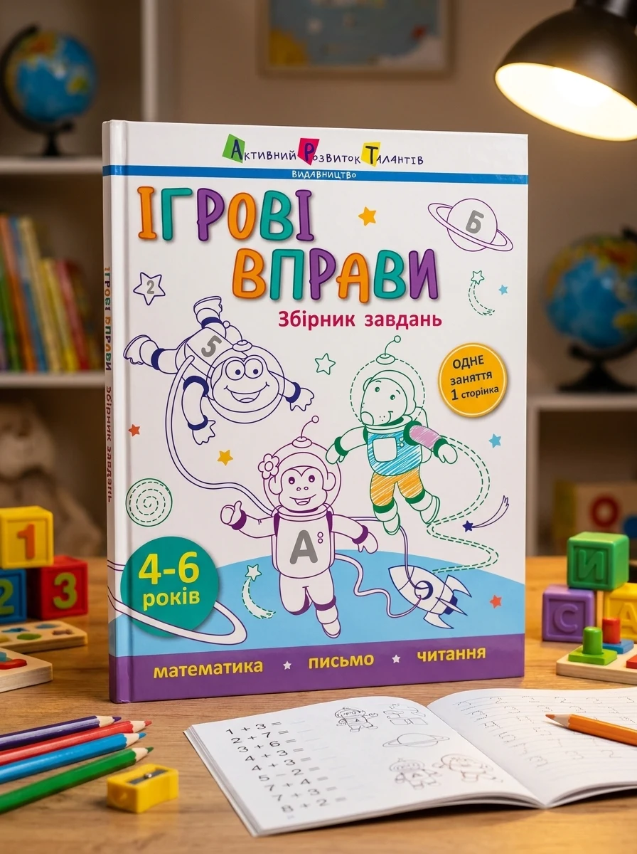 Ігрові вправи. Збірник завдань. 4-6 років — Підготовка до школи