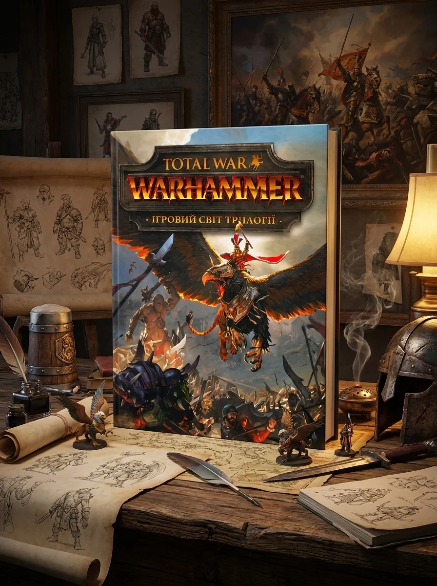 Ігровий світ трилогії Total War: Warhammer | купити книгу онлайн