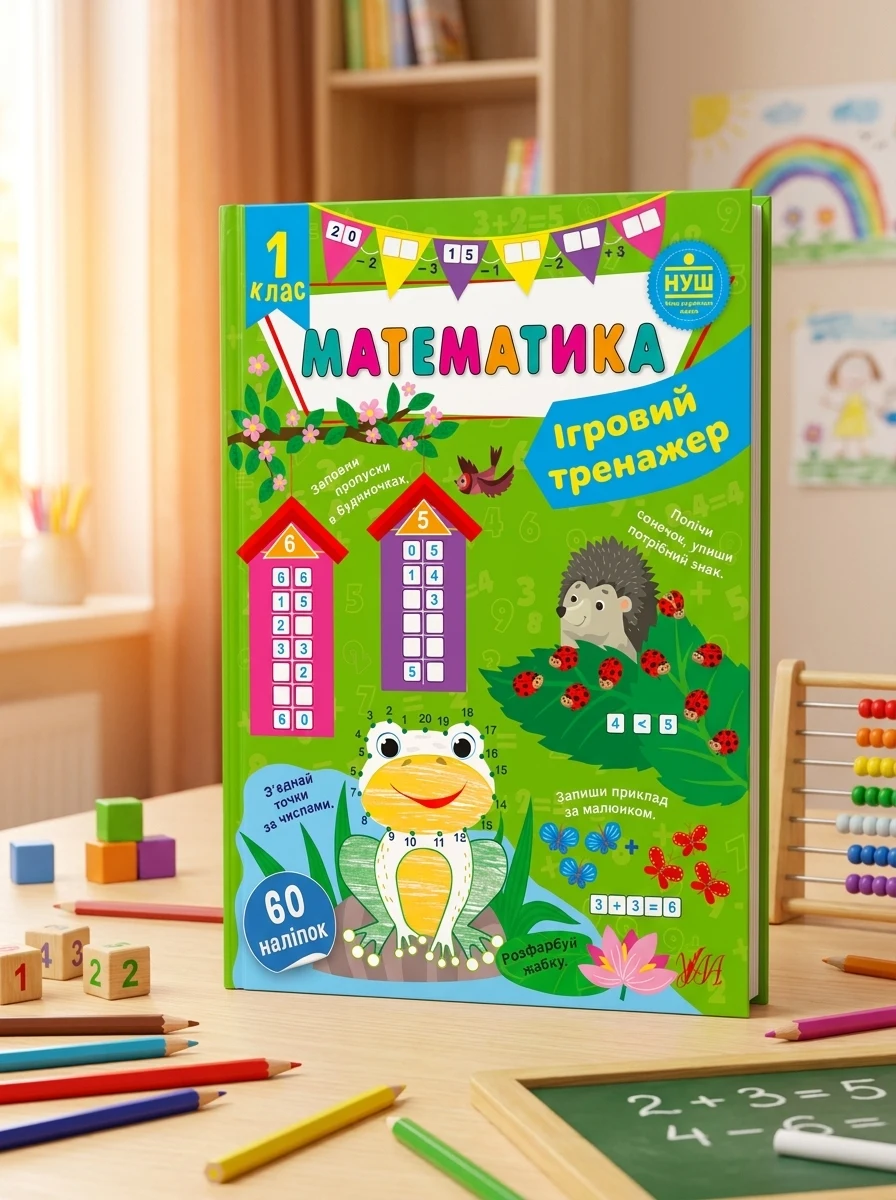 Ігровий тренажер. Математика. 1 клас — Книги для школи