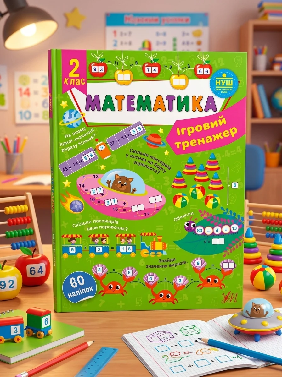 Ігровий тренажер. Математика. 2 клас — Книги для школи