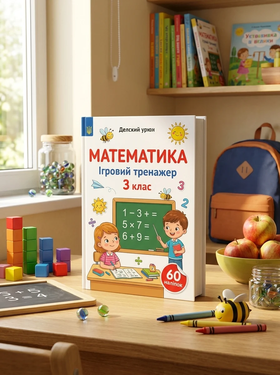Ігровий тренажер. Математика. 3 клас — Книги для школи