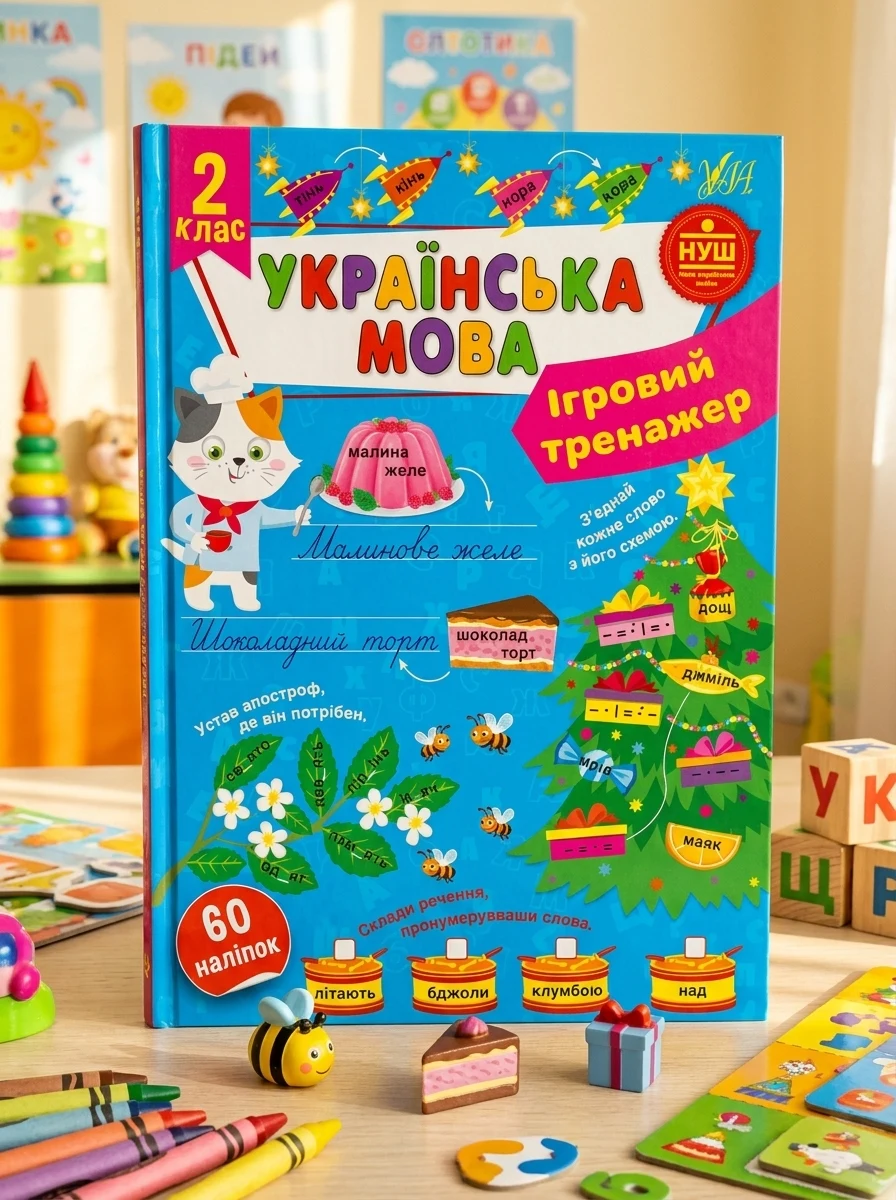 Ігровий тренажер. Українська мова. 2 клас — Книги для школи