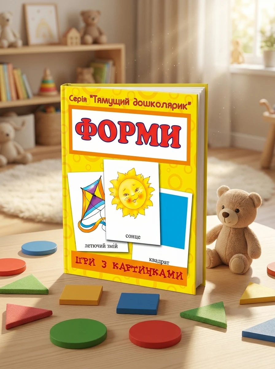 Ігри з картинками. Форми — Підготовка до школи